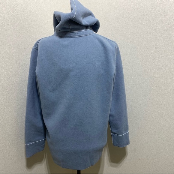 Lauren Ralph Lauren Hooded Jacket Sweater
Exposed Seams Snap Button Woman’s S/P - Picture 4 of 6